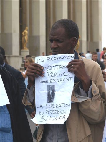 + Images de la manifestation de Paris, 10 août 2008