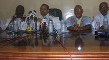 Conférence de presse de l’ancien PM Ould El Waghef : «Nous ne reconnaitrons pas le gouvernement» Conférence de presse de l’ancien PM Ould El Waghef : «Nous ne reconnaitrons pas le gouvernement»