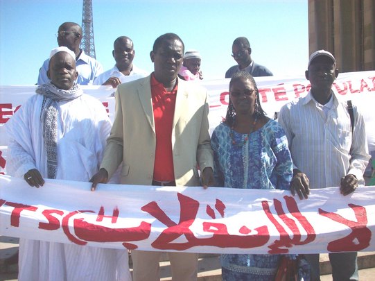 (3) Grande mobilisation à Paris contre le coup d'état en Mauritanie (3) Grande mobilisation à Paris contre le coup d'état en Mauritanie