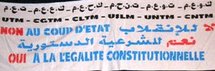 Les centrales syndicales contre le coup d’Etat appellent au rétablissement de la légalité constitutionnelle Les centrales syndicales contre le coup d’Etat appellent au rétablissement de la légalité constitutionnelle