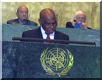 WADE aux Nations Unies: retour à la légalité républicaine et soutien aux positions de l'Union Africaine WADE aux Nations Unies: retour à la légalité républicaine et soutien aux positions de l'Union Africaine