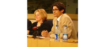 Le couple de putschistes, Marie-Anne Isler-Beguin, Députée Verte Européenne et Mohamed Lemine Ould Dadde, ministre putschiste Le couple de putschistes, Marie-Anne Isler-Beguin, Députée Verte Européenne et Mohamed Lemine Ould Dadde, ministre putschiste