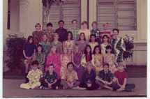 La classe de Barak Obama en 1971 La classe de Barak Obama en 1971