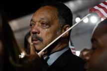 Les larmes de Jesse Jackson Les larmes de Jesse Jackson