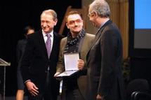 Bono "Homme de la paix 2008" Bono "Homme de la paix 2008"
