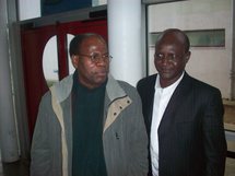 Mr Ba Kassoum Sidiki à gauche et Mr SY Hamdou Rabbi à droite Mr Ba Kassoum Sidiki à gauche et Mr SY Hamdou Rabbi à droite
