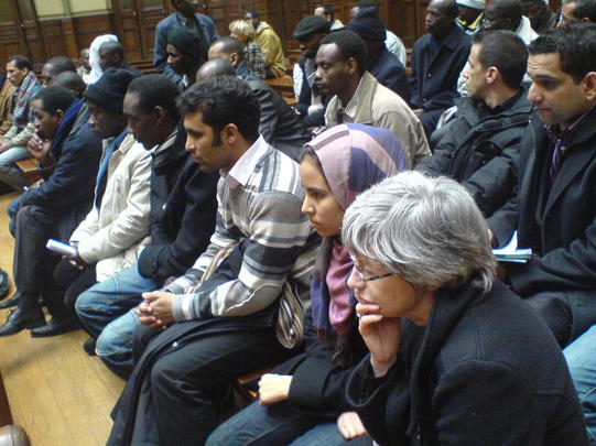 La délégation du FNDD en conférence devant la Communauté Mauritanienne de Paris La délégation du FNDD en conférence devant la Communauté Mauritanienne de Paris
