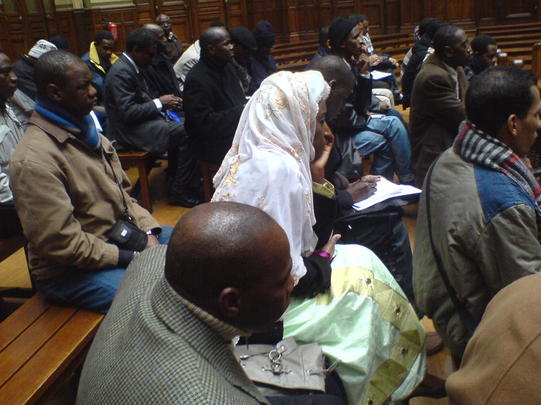 La délégation du FNDD en conférence devant la Communauté Mauritanienne de Paris La délégation du FNDD en conférence devant la Communauté Mauritanienne de Paris