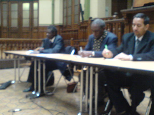 La délégation du FNDD en conférence devant la Communauté Mauritanienne de Paris La délégation du FNDD en conférence devant la Communauté Mauritanienne de Paris