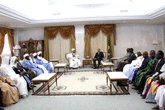 Le chef de la junte reçoit la proposition définitive pour le règlement du passif humanitaire Le chef de la junte reçoit la proposition définitive pour le règlement du passif humanitaire