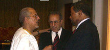Jean Ping s'entretient avec le Guide libyen de la crise en Mauritanie Jean Ping s'entretient avec le Guide libyen de la crise en Mauritanie