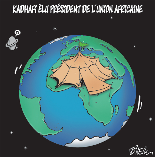 Kadhafi opposé à la limitation des mandats présidentiels en Afrique Kadhafi opposé à la limitation des mandats présidentiels en Afrique