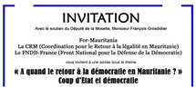 "A quand le Retour à la Démocratie en Mauritanie": Vidéo par for mauritania "A quand le Retour à la Démocratie en Mauritanie": Vidéo par for mauritania