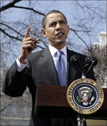 Le président Obama, 18-03-09 Le président Obama, 18-03-09
