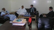 Ahmed Ould Daddah rencontre le chargé d’affaires américain
