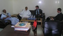 Ahmed Ould Daddah rencontre le chargé d’affaires américain Ahmed Ould Daddah rencontre le chargé d’affaires américain