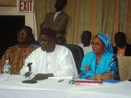 Reportage photos de la conférence d'Ibrahima Moctar Sarr, sur New-York Reportage photos de la conférence d'Ibrahima Moctar Sarr, sur New-York