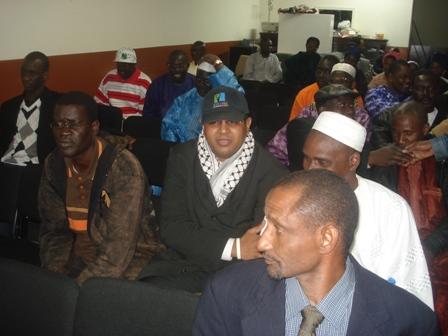 Reportage photos de la conférence d'Ibrahima Moctar Sarr, sur New-York Reportage photos de la conférence d'Ibrahima Moctar Sarr, sur New-York