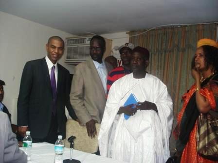 Reportage photos de la conférence d'Ibrahima Moctar Sarr, sur New-York Reportage photos de la conférence d'Ibrahima Moctar Sarr, sur New-York