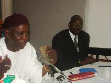 Reportage photos de la conférence d'Ibrahima Moctar Sarr, sur New-York Reportage photos de la conférence d'Ibrahima Moctar Sarr, sur New-York