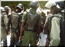 Des escarmouches opposant police et manifestants du RFD et du FNDD à Nouakchott