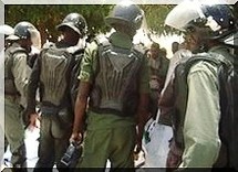 Des escarmouches opposant police et manifestants du RFD et du FNDD à Nouakchott Des escarmouches opposant police et manifestants du RFD et du FNDD à Nouakchott