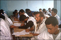 Mauritanie : les élèves se préparent pour l'examen du Bac Mauritanie : les élèves se préparent pour l'examen du Bac