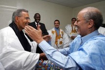 Une délégation du RFD chez Ould Cheikh Abdallahi Une délégation du RFD chez Ould Cheikh Abdallahi