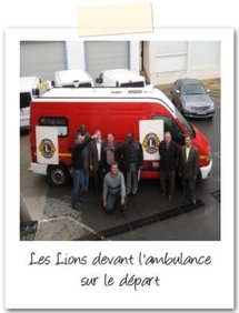 Les Lions envoient une ambulance en Mauritanie (Rosso) Les Lions envoient une ambulance en Mauritanie (Rosso)