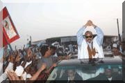 Ould Abdel Aziz s'engage à Sélibaby à lutter contre la gabegie et à bâtir des institutions solides. Ould Abdel Aziz s'engage à Sélibaby à lutter contre la gabegie et à bâtir des institutions solides.