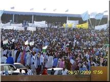 Méga Meeting de Ould Abdel Aziz à Nouadhibou, Un record avec prés 30 000 personnes ! (reportage photos)