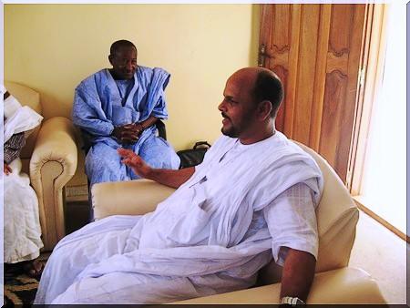 Rencontre Ibrahima Sarr et Jemil Ould Mansour (photos) Rencontre Ibrahima Sarr et Jemil Ould Mansour (photos)