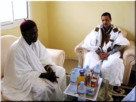 Rencontre Ibrahima Sarr et Jemil Ould Mansour (photos) Rencontre Ibrahima Sarr et Jemil Ould Mansour (photos)