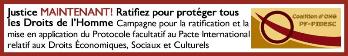 Demandez aux gouvernements de s'engager à défendre les droits économiques, sociaux et culturels