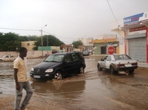 Une nouvelle pluie à Nouakchott faisant plusieurs mares