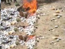 Nouadhibou : Destruction de deux tonnes de drogues Nouadhibou : Destruction de deux tonnes de drogues