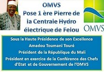 Le Président de la République participe, aux côtés de ses homologues de l'OMVS à la pose de la première pierre d'une centrale hydroélectrique à Felou. Le Président de la République participe, aux côtés de ses homologues de l'OMVS à la pose de la première pierre d'une centrale hydroélectrique à Felou.