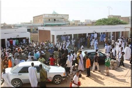 Ould Abdel Aziz au lycée d’Arafat [Reportage-Photos, cridem]
