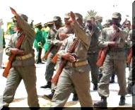Transfert de grandes unités militaires à l'intérieur du pays Transfert de grandes unités militaires à l'intérieur du pays
