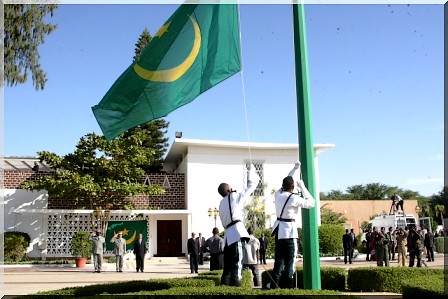 Le président de la République préside la cérémonie de levée des couleurs [Reportage Photos Cridem]