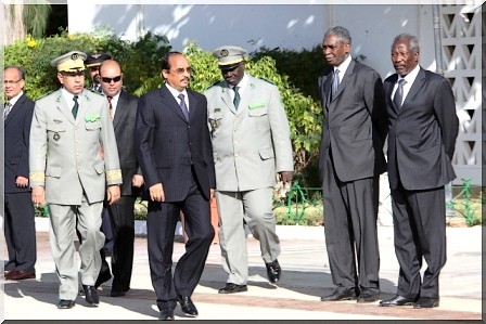 Le président de la République préside la cérémonie de levée des couleurs [Reportage Photos Cridem]