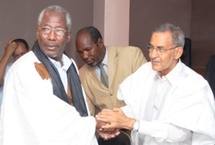 Messaoud Ould Boulkheir, présent et Ahmed Ould Daddah absent à la levée des couleurs du 49ème anniversaire de l’Indépendance nationale