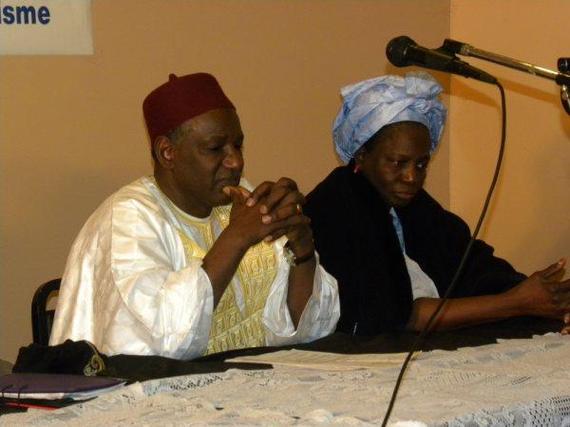 Les camarades Alassane Diallo et Mariam Ba veuve de Djigo Tabsirou