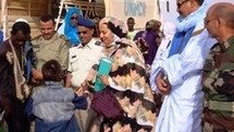 Le 76ème convoi des rapatriés arrive au Guidimagha Le 76ème convoi des rapatriés arrive au Guidimagha