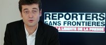 Le secrétaire général de Reporters sans frontières Jean-François Julliard Le secrétaire général de Reporters sans frontières Jean-François Julliard