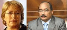 Le Président de la République adresse un message de condoléances à la présidente de la République de Chili