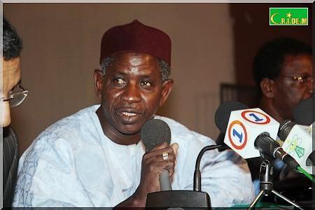 Monsieur Ibrahima Moctar Sarr, président de l'AJD/MR Monsieur Ibrahima Moctar Sarr, président de l'AJD/MR