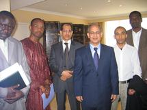 COMMUNIQUE - Une délégation de la CMB reçue Par le Premier Ministre, M. Moulaye Ould Mohamed Laghdaf à Bruxelles