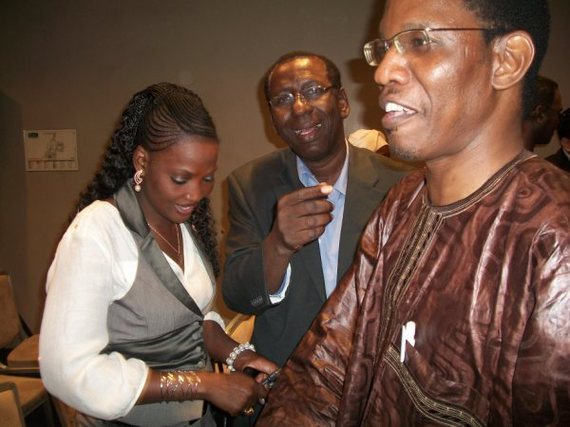 Reportage photos de la Conférence de Monsieur Kane Hamidou Baba, président du MPR, à Paris