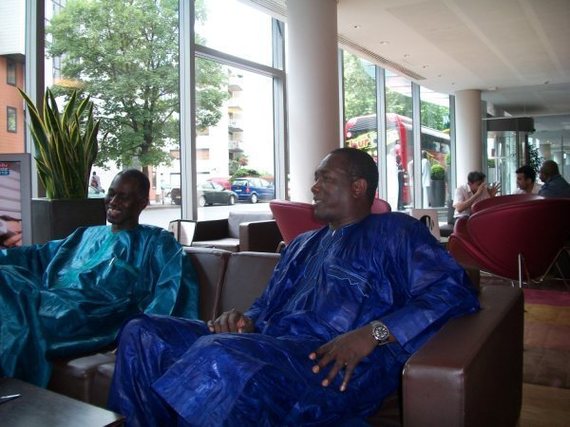 Suite du reportage photos de la Conférence de Monsieur Kane Hamidou Baba, président du MPR, à Paris